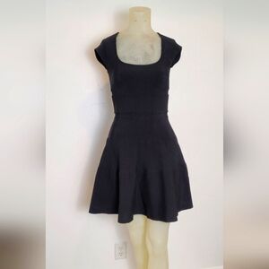 Isaa London black sweater dress